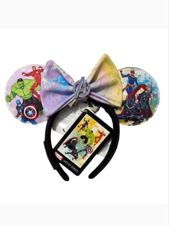 Loungefly Accessories - Disney Parks 2024 Marvel Artist Series Ear Headband by Sara Pichelli Loungefly